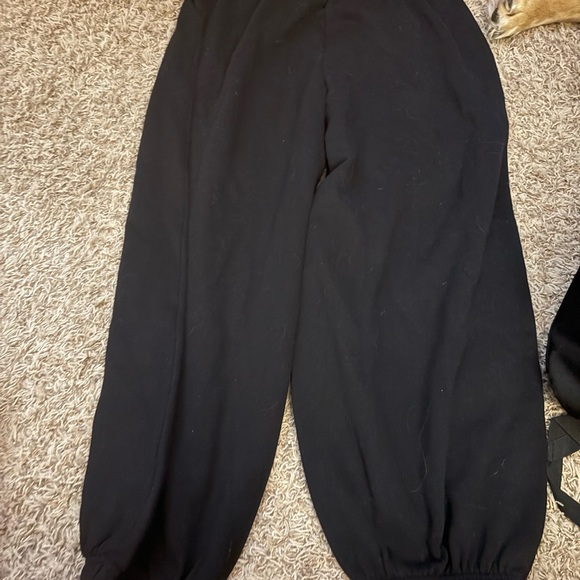 PINK Victoria's Secret Black Kids Joggers - Picture 5 of 6